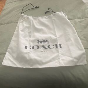 Coach dust bag